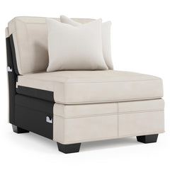 Grandview Noir Armless Chair Without Nails - Ornate Home
