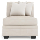 Grandview Noir Armless Chair Without Nails - Ornate Home