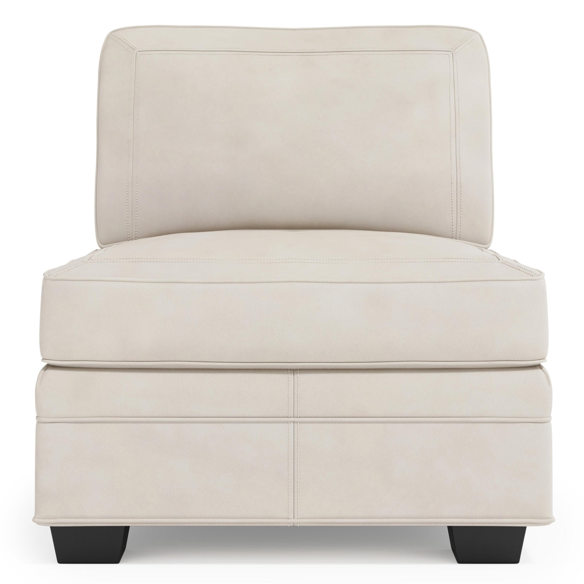 Grandview Noir Armless Chair Without Nails - Ornate Home