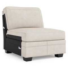 Grandview Noir Armless Chair Without Pillows & Nails - Ornate Home