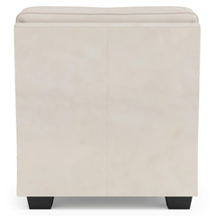 Grandview Noir Armless Chair Without Pillows & Nails - Ornate Home