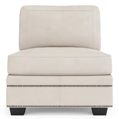 Grandview Noir Armless Chair Without Pillows - Ornate Home