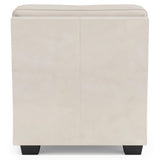 Grandview Noir Armless Chair Without Pillows - Ornate Home