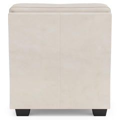 Grandview Noir Armless Chair Without Pillows - Ornate Home