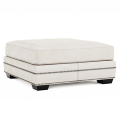 Grandview Noir Ottoman - Ornate Home