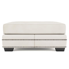 Grandview Noir Ottoman - Ornate Home