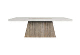 Grange Natural/Antique White Dining Table - Ornate Home