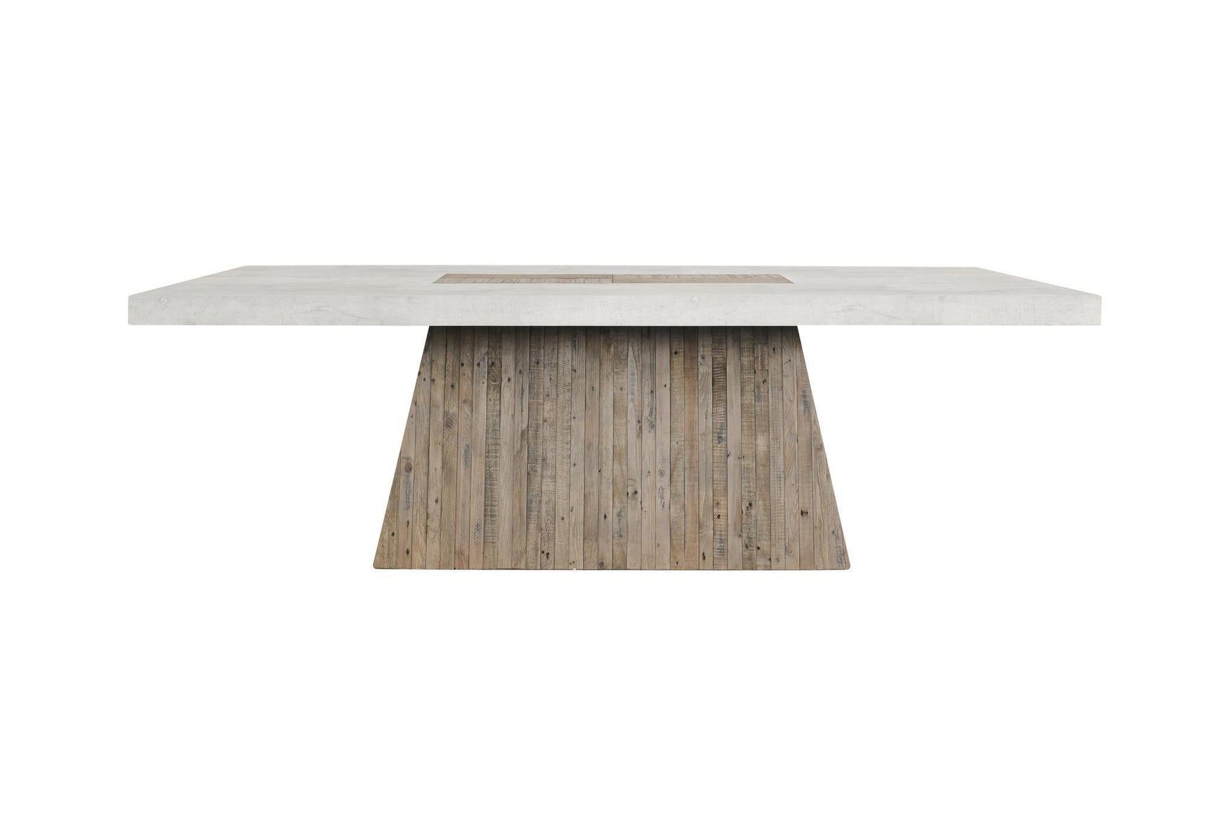Grange Natural/Antique White Dining Table - Ornate Home