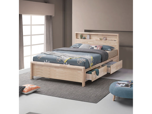 Grange Whitewash Twin Bed - Ornate Home