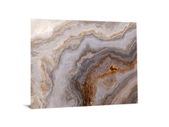 Granite II Tempered Glass w / Foil Wall Art - Ornate Home