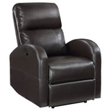 Grant Brown Power Recliner - Ornate Home