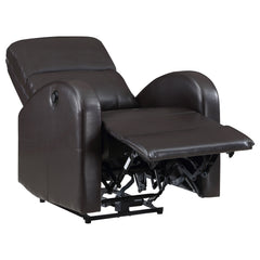 Grant Brown Power Recliner - Ornate Home