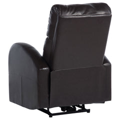 Grant Brown Power Recliner - Ornate Home