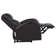Grant Brown Power Recliner - Ornate Home