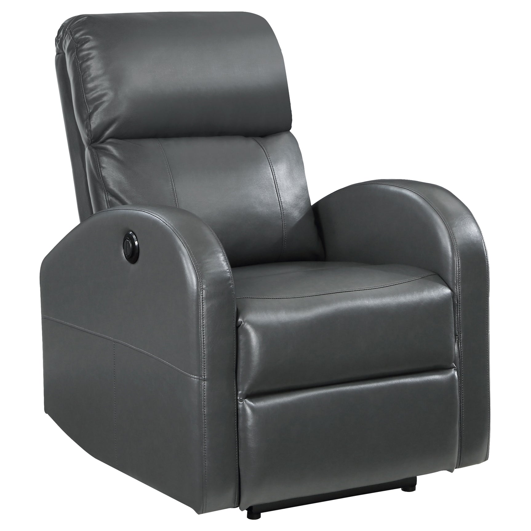 Grant Grey Power Recliner - Ornate Home