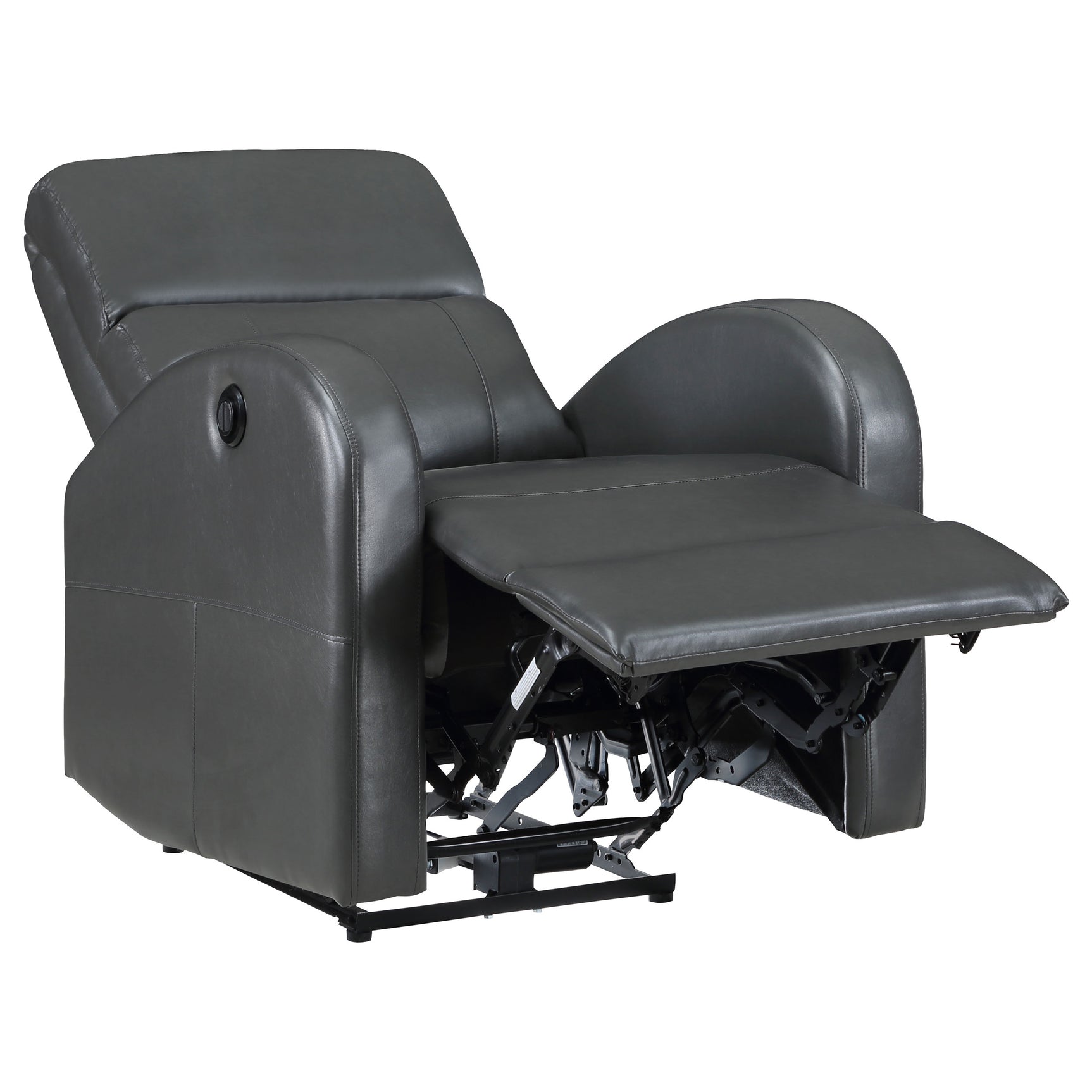 Grant Grey Power Recliner - Ornate Home