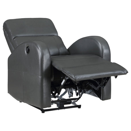 Grant Grey Power Recliner - Ornate Home