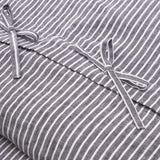 Grant Grey/White 5-Piece Duvet Set - Ornate Home