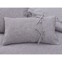Grant Grey/White 5-Piece Duvet Set - Ornate Home