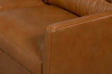 Grant Tuxedo Brown Sofa - Ornate Home