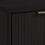 Granville 2-Piece Standard Dresser and Nightstand Set in Black - Ornate Home