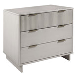 Granville 2-Piece Standard Dresser and Nightstand Set in Light Grey - Ornate Home