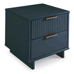 Granville 2-Piece Standard Dresser and Nightstand Set in Midnight Blue - Ornate Home