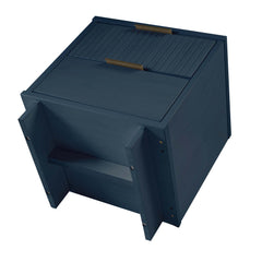 Granville 2-Piece Standard Dresser and Nightstand Set in Midnight Blue - Ornate Home