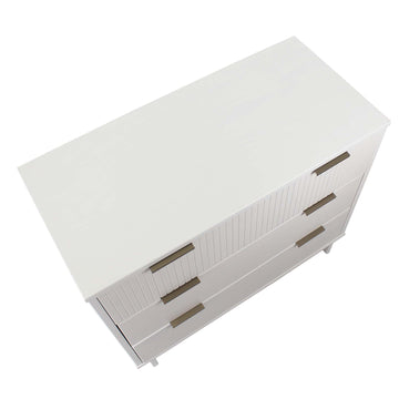 Granville 2-Piece Standard Dresser and Nightstand Set in White - Ornate Home