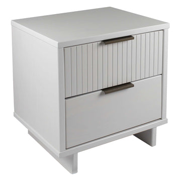 Granville 2-Piece Standard Dresser and Nightstand Set in White - Ornate Home