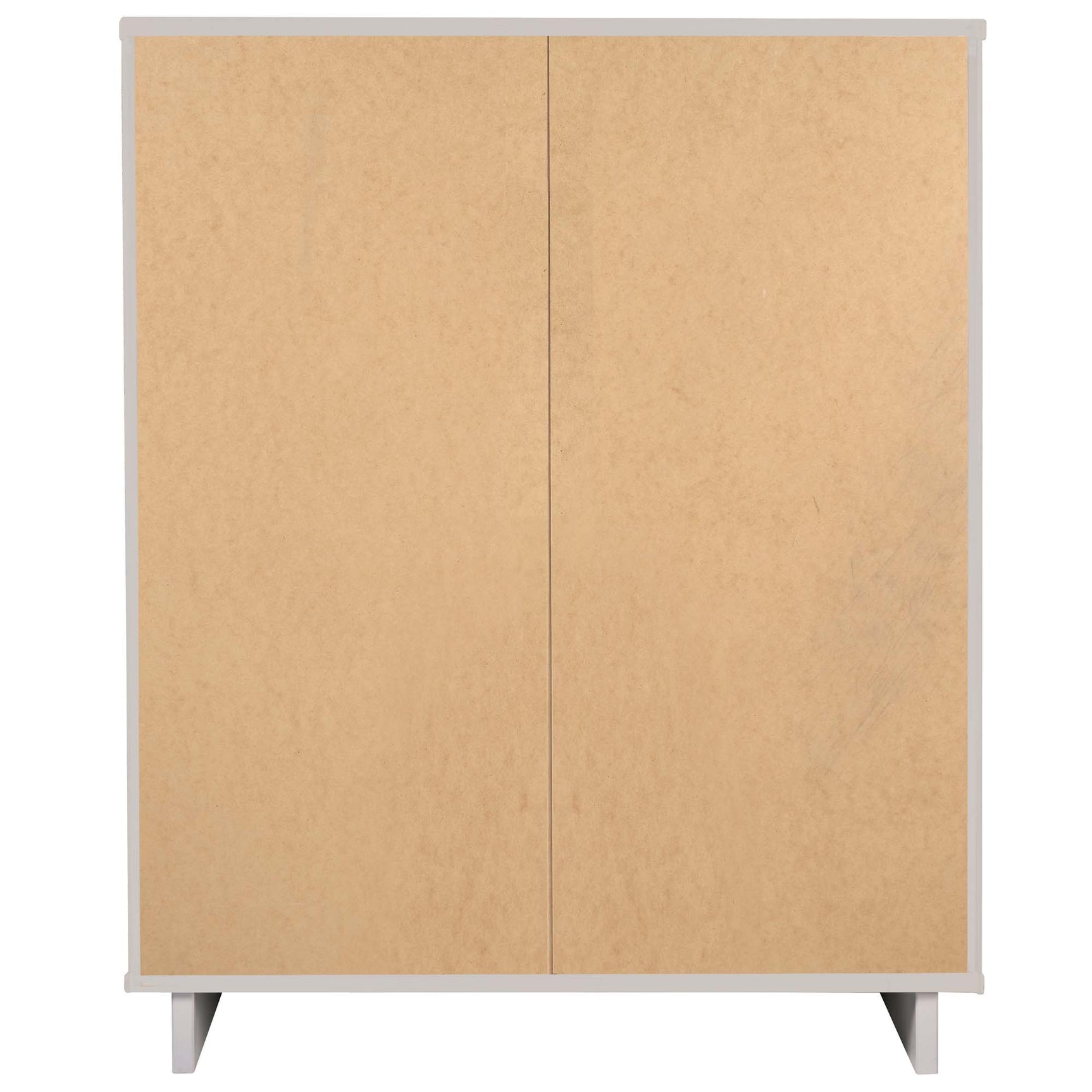 Granville 2-Piece Tall Chest and Double Dresser Set in Light Grey - Ornate Home