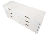Granville 2-Piece Tall Chest and Double Dresser Set in White - Ornate Home