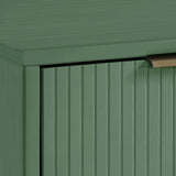Granville 2-Piece Tall Chest and Standard Dresser Set in Sage Green - Ornate Home