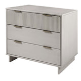 Granville 2-Piece Tall Narrow and Standard Dresser Set in Light Grey - Ornate Home