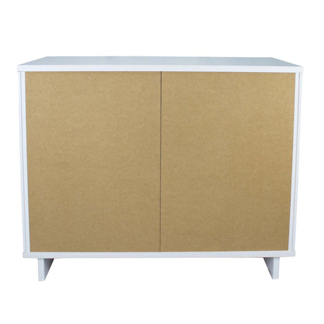 Granville 2-Piece Tall Narrow and Standard Dresser Set in White - Ornate Home