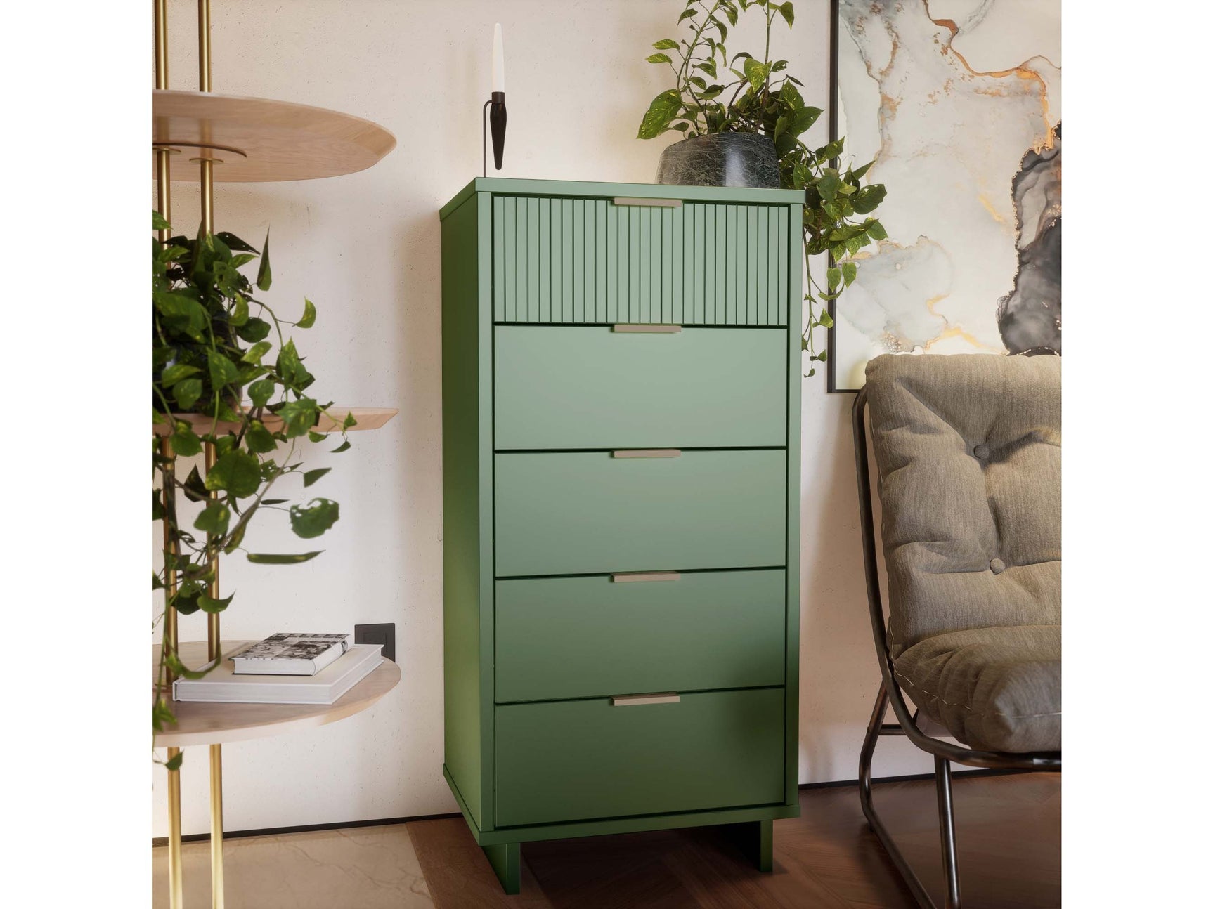 Granville 23.62 Chest in Sage Green - Ornate Home