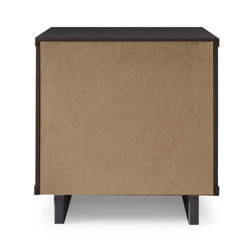 Granville 3-Piece Standard Dresser, Tall Narrow Chest and Nightstand Set in Dark Grey - Ornate Home