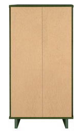 Granville 3-Piece Tall Narrow Chest, Double Dresser Set and Standard Dresser Set in Sage Green - Ornate Home