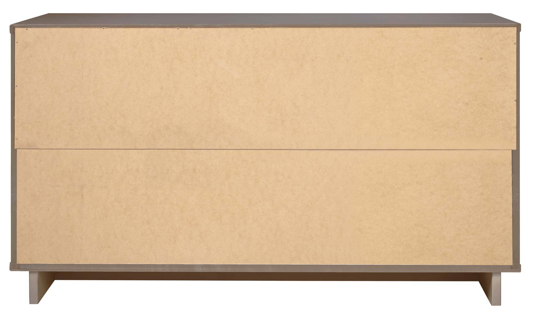 Granville 3-Piece Tall Narrow Chest, Double Dresser and Nightstand Set in Light Grey - Ornate Home