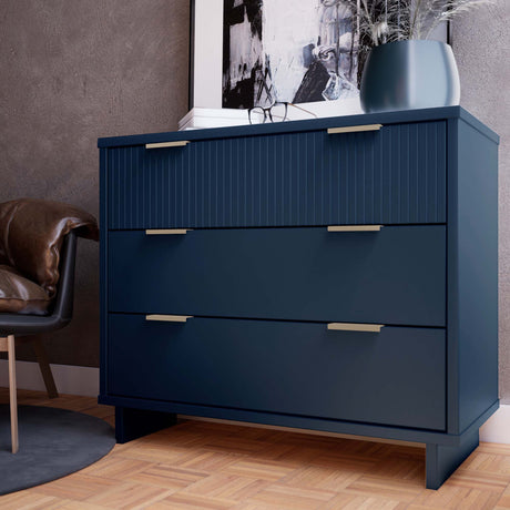 Granville 38.18 Standard Dresser in Midnight Blue - Ornate Home