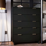 Granville 45.27 Tall Dresser in Black - Ornate Home