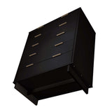 Granville 45.27 Tall Dresser in Black - Ornate Home