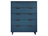 Granville 45.27 Tall Dresser in Midnight Blue - Ornate Home