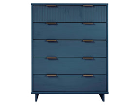 Granville 45.27 Tall Dresser in Midnight Blue - Ornate Home