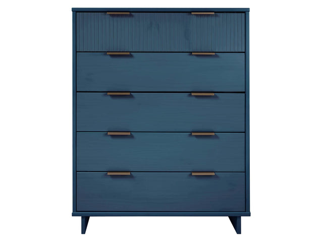 Granville 45.27 Tall Dresser in Midnight Blue - Ornate Home