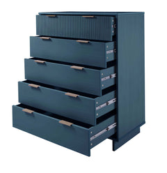 Granville 45.27 Tall Dresser in Midnight Blue - Ornate Home