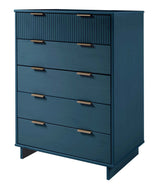 Granville 45.27 Tall Dresser in Midnight Blue - Ornate Home