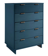 Granville 45.27 Tall Dresser in Midnight Blue - Ornate Home
