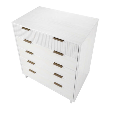 Granville 45.27 Tall Dresser in White - Ornate Home