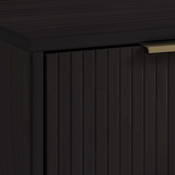 Granville 55.07 Double Wide Dresser in Black - Ornate Home